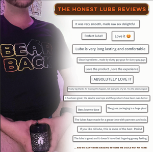 BB1 - 1.69oz Travel Size of The Best Bearback Lube Ever