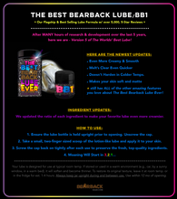 Load image into Gallery viewer, BB1 - 1.69oz Travel Size of The Best Bearback Lube Ever