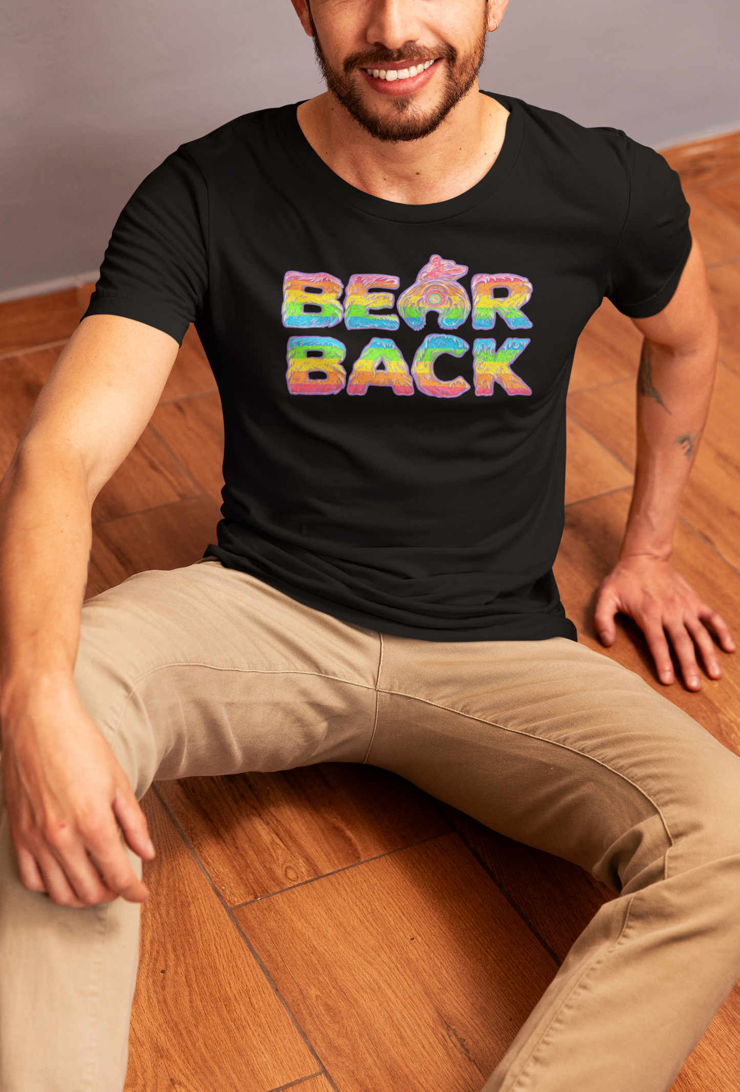 Bearback Logo Shirt (5 Color Options • Front Design)