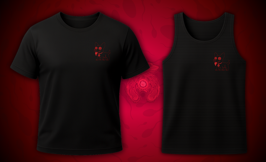 Pup Edgy Character • Chest Area - Shirt