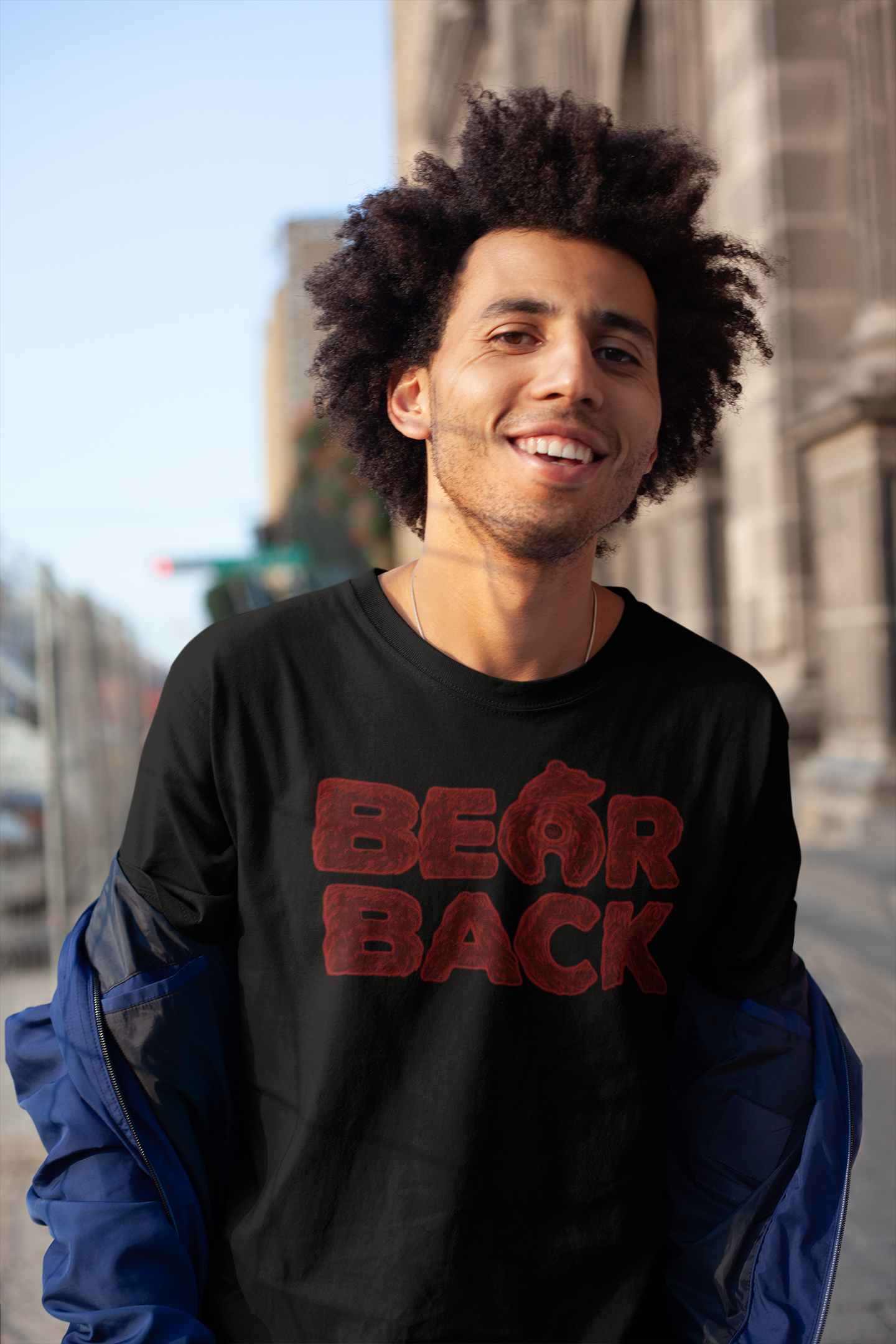 Bearback Logo Shirt (5 Color Options • Front Design)