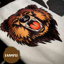 Load image into Gallery viewer, Bear Pride Claw Scratch Cum Towel