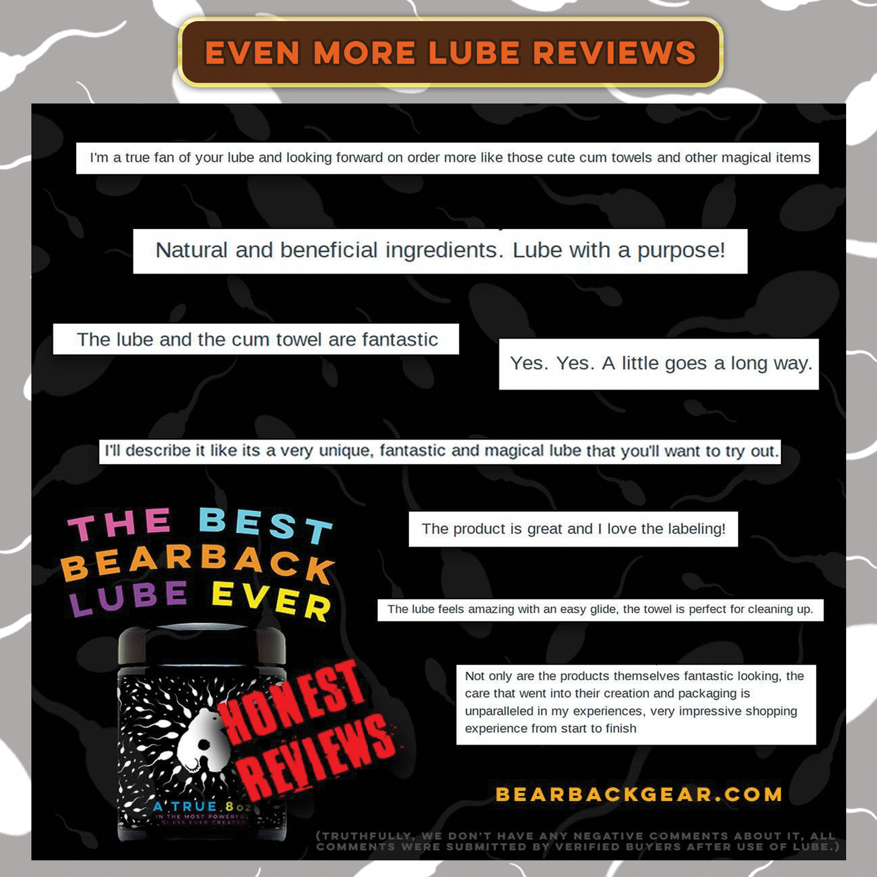 The Best Bearback Lube Ever - 6.5oz