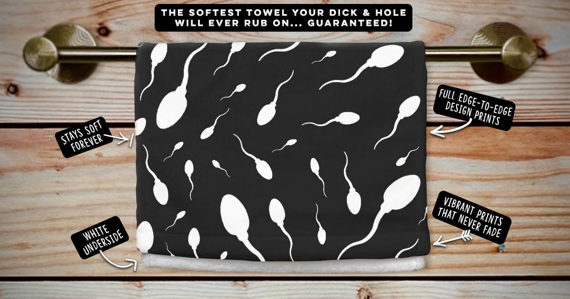 GOOD CATCH Cum Towel and Cum Rag Black or White Wholesale Prices Same Day  Shipping