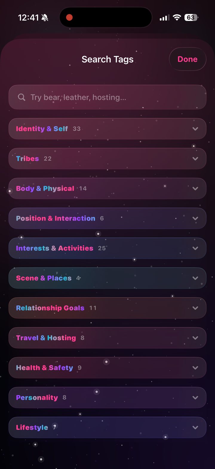 TRIBE communities screen preview
