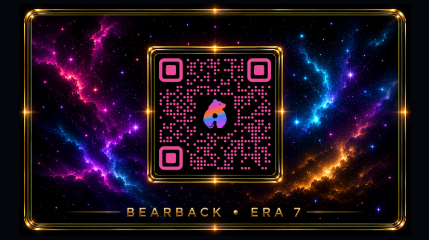 Bearback Portal QR magnet